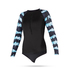 Mystic Sup Ebloui Femmes Longarm Rash Shorty - Monnaie