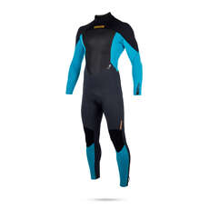 Mystic Star 3/2 Back-Zip Fullsuit - Orange