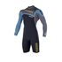 Mystic Drip 3/2 F-Zip Maillot Longy Shorty - Étain
