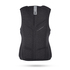 Mystic Majestic Front-Zip Impact Vest - Noir