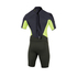 Mystic Star 3/2 Back-Zip Flatlock Shorty Wetsuit - Armée