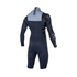 Combinaison Mystic Stone 3/2 Double Fz Longarm Shorty - Marine