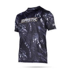 Mystic Pierre À Manches Courtes Loosefit Rash Vest - Noir