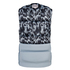 Mystic Femme Dazzled Front-Zip Impact Vest - Gris