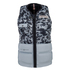 Mystic Femme Dazzled Front-Zip Impact Vest - Gris
