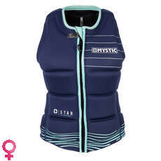 Mystic Femme Étoile Front-Zip Impact Vest - Marine