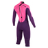 Mystic Womens Brand 3 / 2Mm Backzip Longarm Shortleg Combinaison - Pourpre