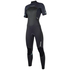 Combinaison Mystic Womens Brand À Manches Courtes Et Dos, 2 / 2Mm, - Noir