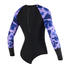 Mystic Womens Ébloui Longarm Lycra Rash Suit - Violet