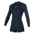 Mystic Womens Diva 3 / 2Mm Combinaison Shorty Bzip Longarm - Marine / Lime