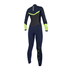 Combinaison Mysta Diva 3 / 2Mm Pour Femmes, Double Zip Avant - Marine / Lime