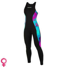 Mystic Womens Diva 3 / 2Mm Long John Combinaison Wetsuit - Aurora