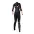 Mystic Combinaison Diva 4 / 3Mm Pour Femmes À L'avant Avec Zip Avant - Noir / Rose