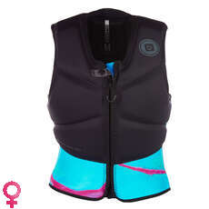 Mystic Femme Diva Kite Veste À Impact Zippée Sur Le Devant - Aurora Mystic Femme Diva Kite Veste À Impact Zippée Sur Le Devant - Aurora