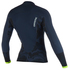Haut De Néoprène En Néoprène Pour Femmes Avec Gilet Diva - Bleu Marine / Vert Citron
