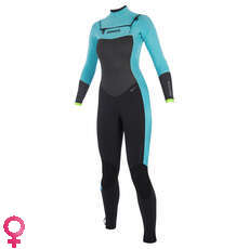 Mystic Combinaison 3 / 2Mm Dutchess Zip Pour Femmes - Menthe Mystic Combinaison 3 / 2Mm Dutchess Zip Pour Femmes - Menthe