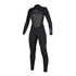 Combinaison Combinaison Mystic Star Pour Femmes 5 / 3Mm À Dos Zippé - Noir