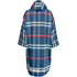 Poncho Imperméable Sola / Robe De Chambre À Langer - Carreaux Bleu Marine