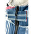 Poncho Imperméable Sola / Robe De Chambre À Langer - Carreaux Bleu Marine