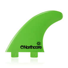 Northcore Slice S5 Fcs Kit D'ailerons De Surf - Vert [Lot De 3 Ailerons]
