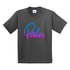 T-Shirt Palm Script - Gris
