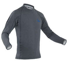 Top Thermique À Manches Longues Palm Tsangpo Crew - Gris Jet