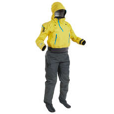 Combinaison Étanche Bora Femme - Jaune / Gris Jet