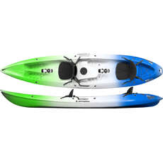 Perception Scooter Gemini Tandem Sit On Top Kayak - Lagoon - Sièges Inc