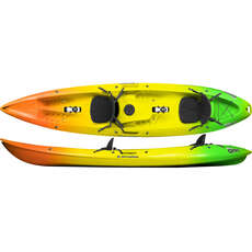 Perception Scooter Gemini Tandem Sit On Top Kayak - Zest - Sièges Inc