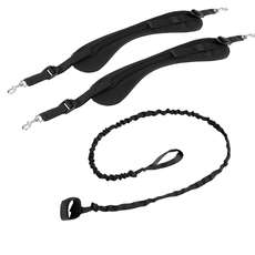 Perception Surf Pack Comprenant 1 Paire De Cuissardes Et Une Pagaie Laisse Perception Surf Pack Comprenant 1 Paire De Cuissardes Et Une Pagaie Laisse