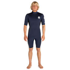 Combinaison Rip Curl Aggrolite À Dos Zippé À L'arrière - Marine / Noir Combinaison Rip Curl Aggrolite À Dos Zippé À L'arrière - Marine / Noir
