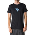 T-Shirt À Manches Courtes Rip Curl Icon Rash Guard Uv - Noir