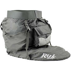 Ruk Canoe / Kayak Nylon Spray Deck With Braces - Noir