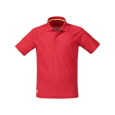 Musto Evolution Sunblock À Manches Courtes Polo - True Red Musto Evolution Sunblock À Manches Courtes Polo - True Red