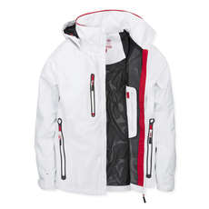 Musto Womens Sardinia Br1 Veste 2019 - Blanc / Vrai Rouge Musto Womens Sardinia Br1 Veste 2019 - Blanc / Vrai Rouge