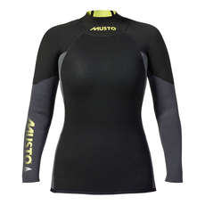 Musto Femmes Championnat Thermohot Top Néoprène - Noir