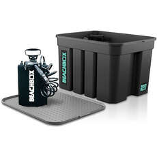 The Beachbox Set - Kit De Douche Portable Et Boîte De Rangement Pour Combinaison De Plongée