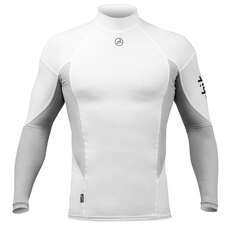 Zhik Manches Longues Spandex Top - Blanc Zhik Manches Longues Spandex Top - Blanc