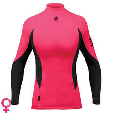 Zhik Femmes Manches Longues Spandex Top - Rose Zhik Femmes Manches Longues Spandex Top - Rose