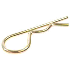 Clip En R Galvanisé Holt Pour Chariots - 3 Mm X 65 Mm