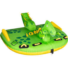 Véhicule Gonflable Tractable Ho Sports Pour 3 Personnes - Série Animal - Dino