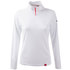 Gill T-Shirt À Manches Longues À Manches Longues Et À Encolure En V Pour Femmes, Arctic White