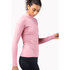 Zhik Femmes Eco Spandex Rash Guard Manches Longues - Rose Dtp-0063