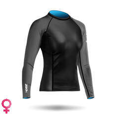Zhik Zskin Femmes Hybride Haut - Noir Zhik Zskin Femmes Hybride Haut - Noir