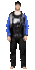 Ocean Rodeo Âme Drysuit - Bleu