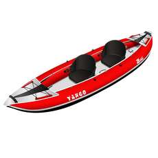 Kayak Gonflable Z-Pro Tango 2 Rouge - Kayak 1 Ou 2 Personnes