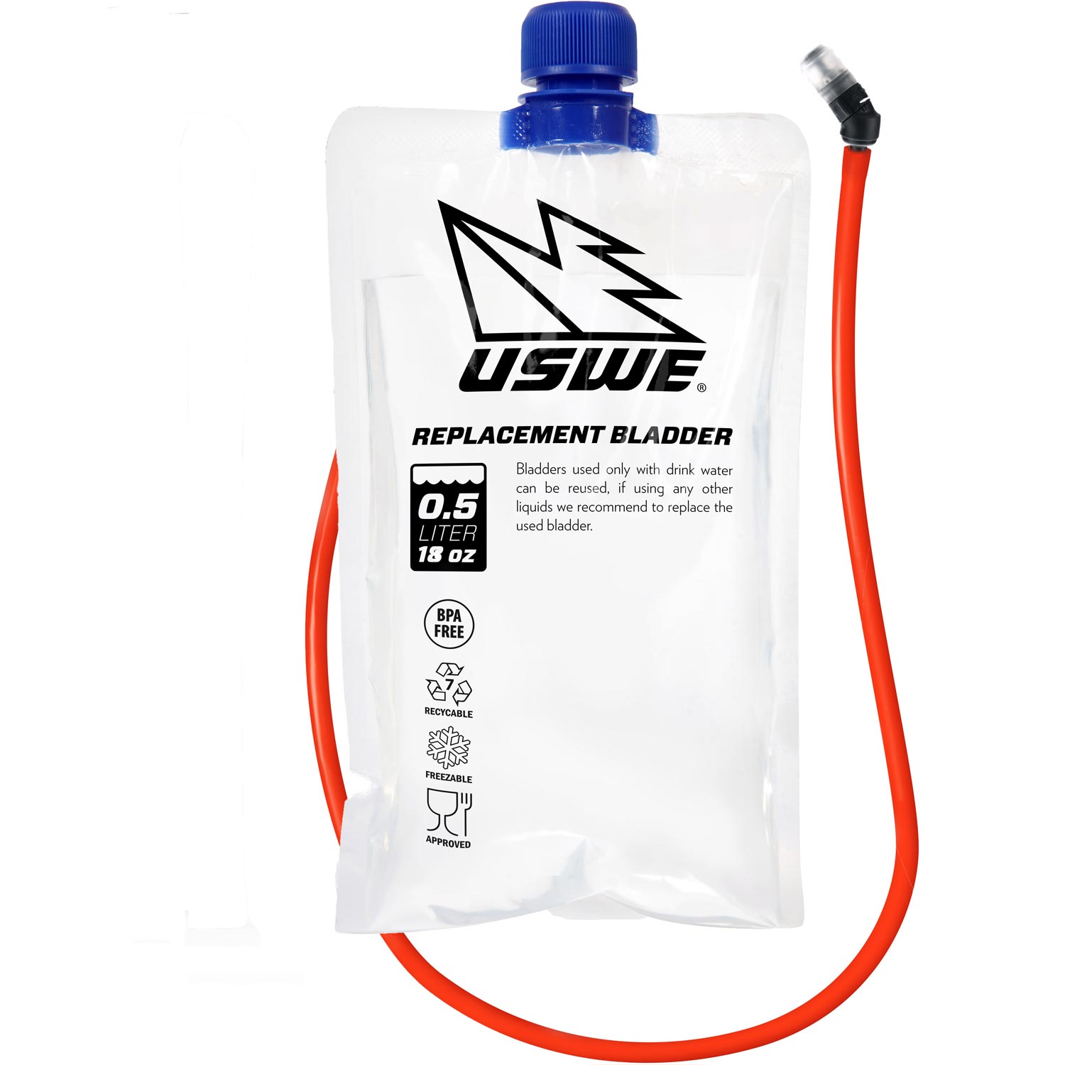 Uswe 0,5L Jetable Jetable Avec Valvule Mordante Et Kit De Tuyaux