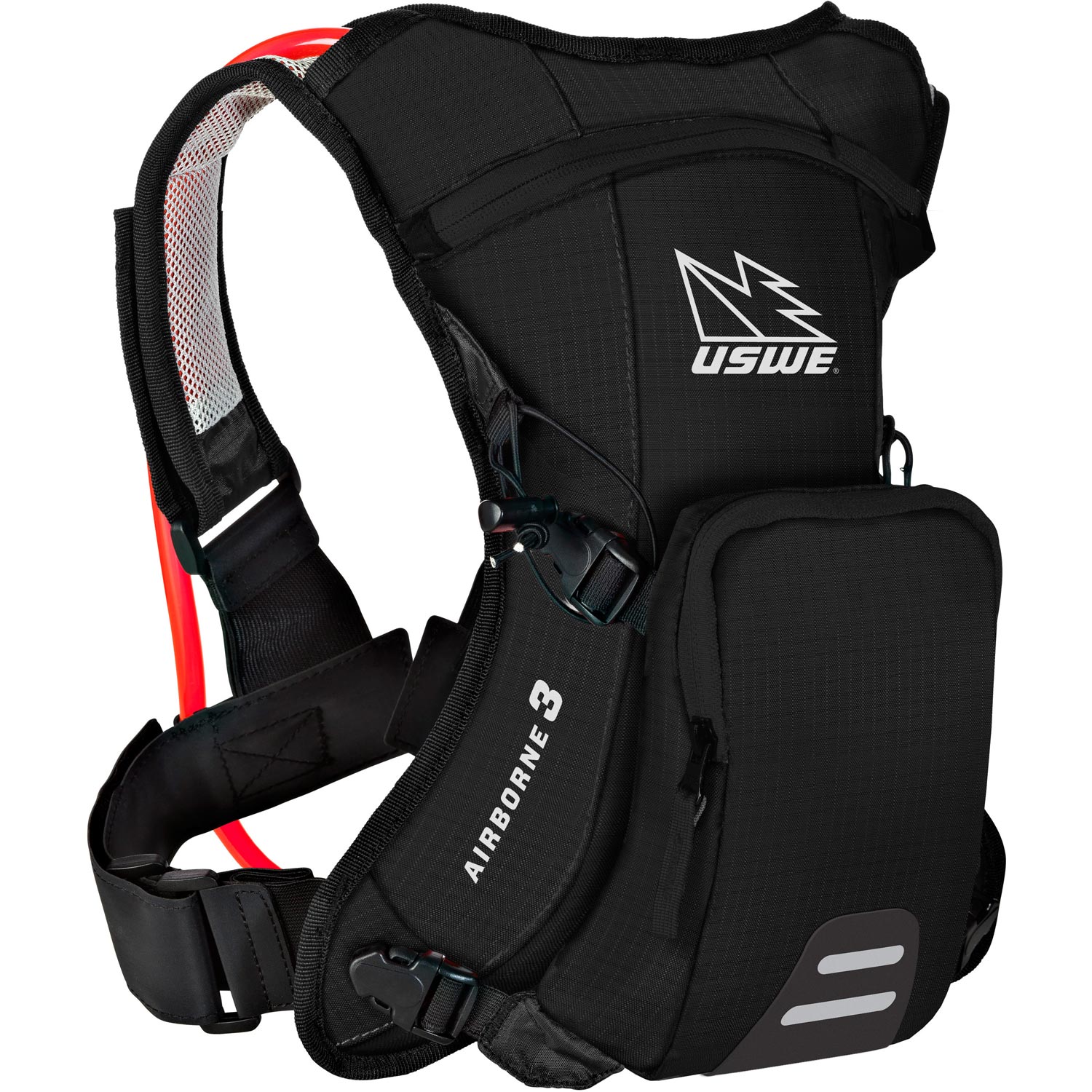Uswe Airborne-3 Hydratation Pack Avec Shape-Shift Bladder - Noir