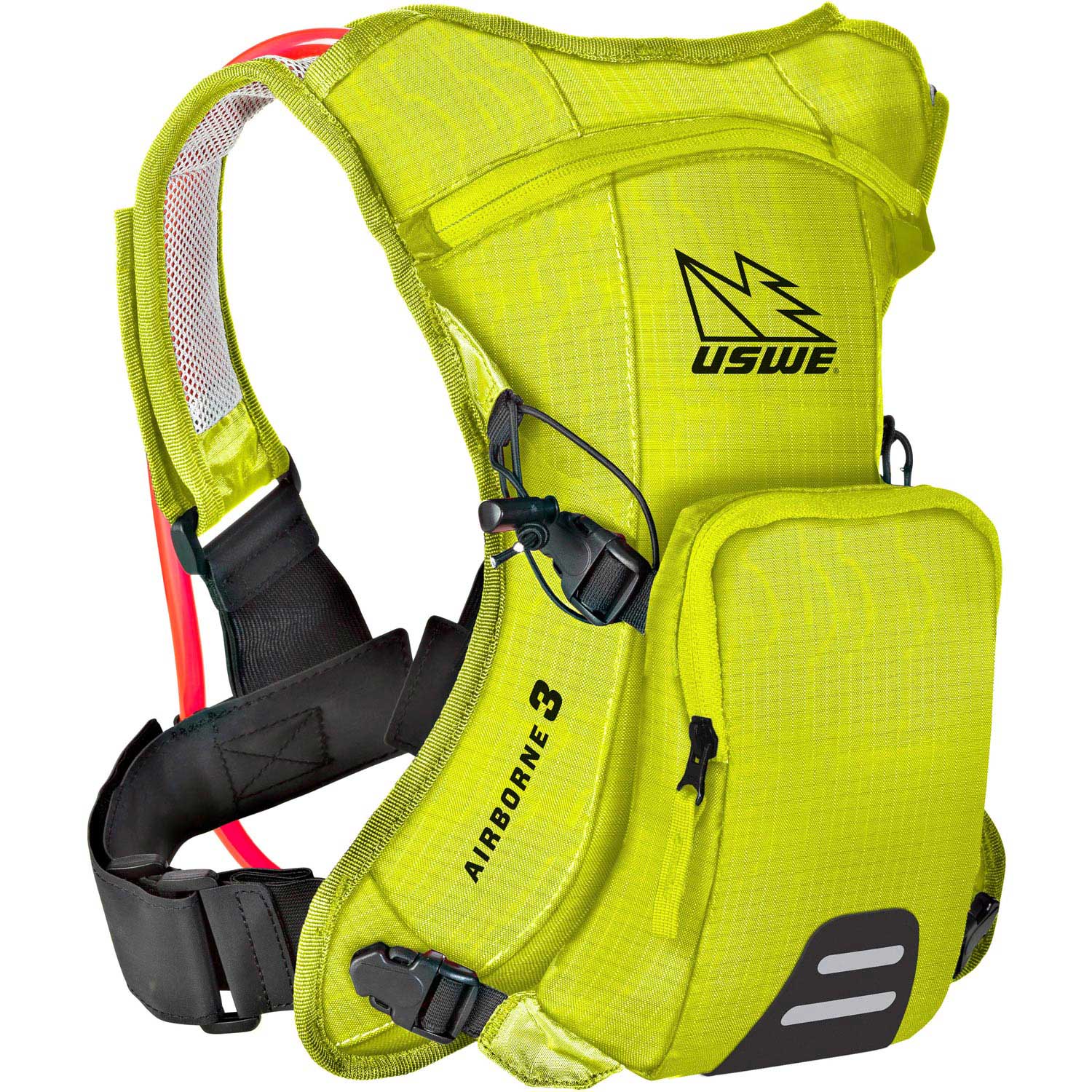 Uswe Airborne-3 Hydratation Pack Avec Shape-Shift Bladder - Jaune