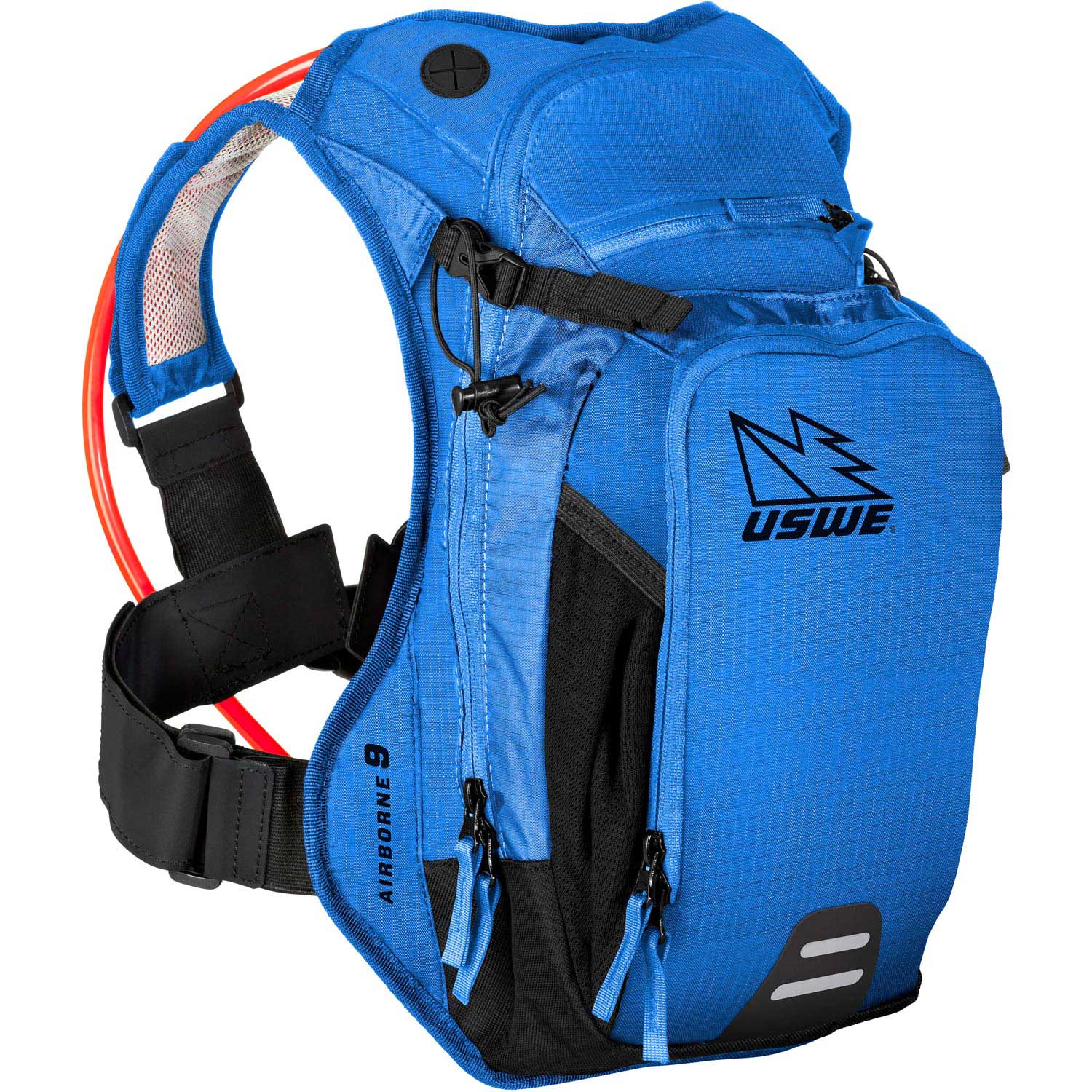 Pack D'hydratation Uswe Airborne-9 Avec Vessie Elite - Bleu